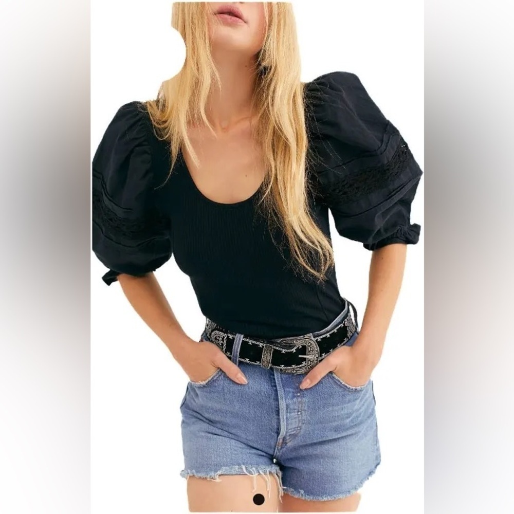Free People Something Special Tee in Ivory